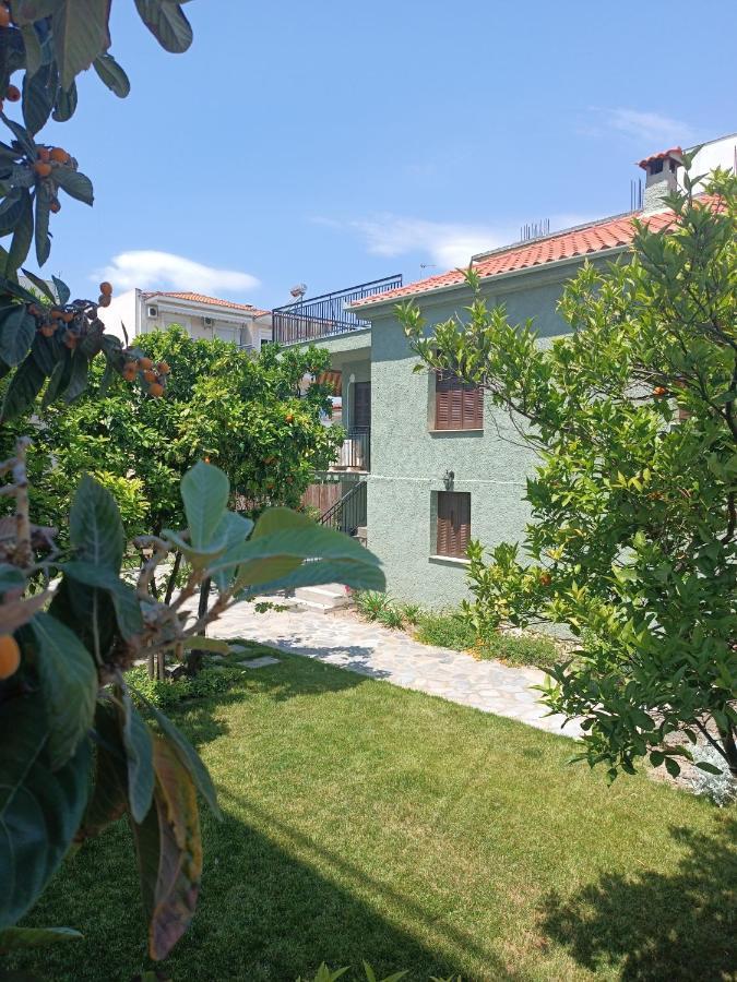 Villa Betty'S Garden House Néa Ankhíalos Esterno foto